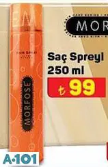 MORFOSE SAÇ SPREYİ 250 ML MORFOSE SAÇ SPREYİ 250 ML